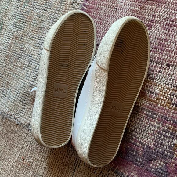 SIZE 5.5 MADEWELL SNEAKER WOMEN'S WHITE - Picture 2 of 3